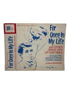 For Once In My Life & Other Great Hits Organs Vintage Songbook CT23